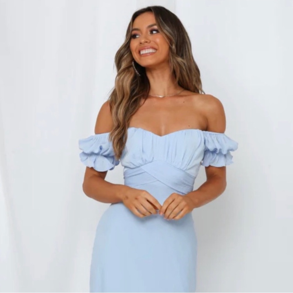 Hello Molly Blue Jumpsuit
